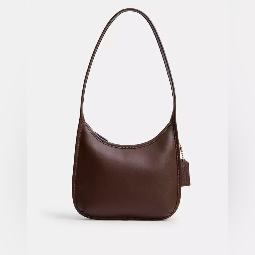 BNWT Coach Curve Zip Bag in Maple